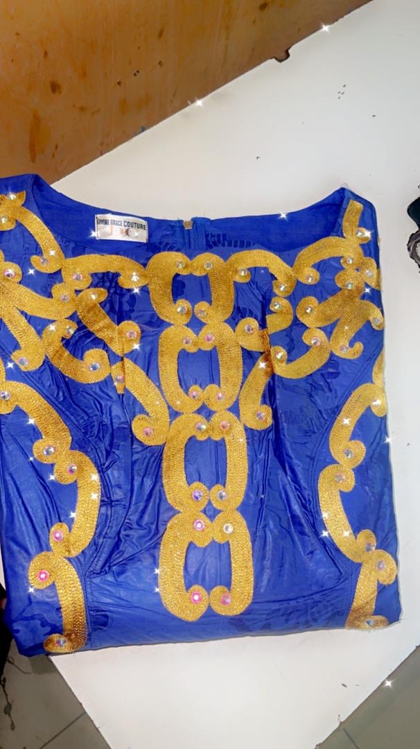 Elegant Luxury Bazin Embroidered dresses