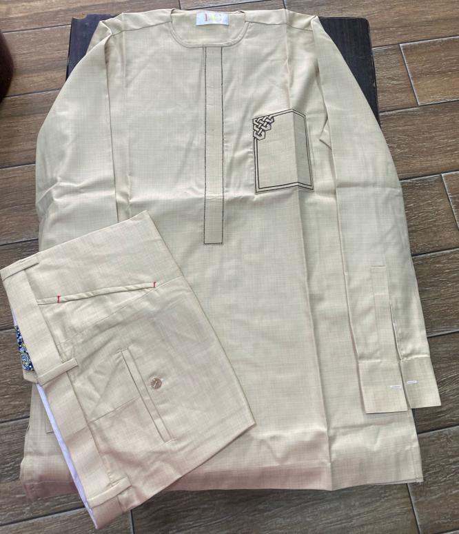 Elegant Senator Super-Cent Embroidered Set for Men