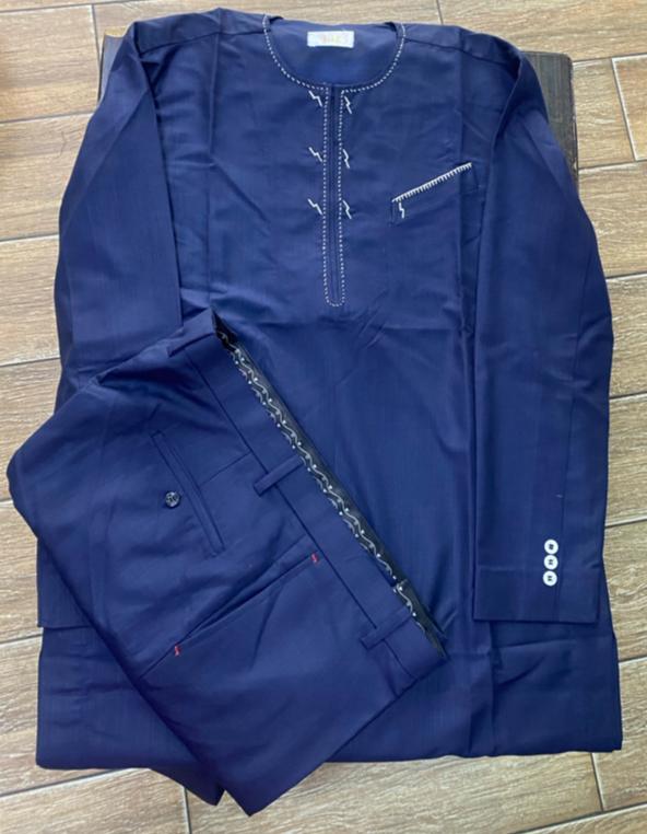 Elegant Senator Super-Cent Embroidered Set for Men