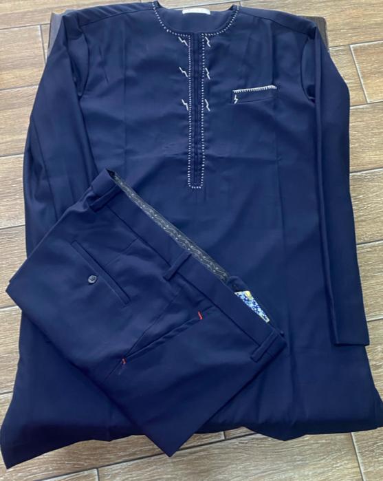 Elegant Senator Super-Cent Embroidered Set for Men