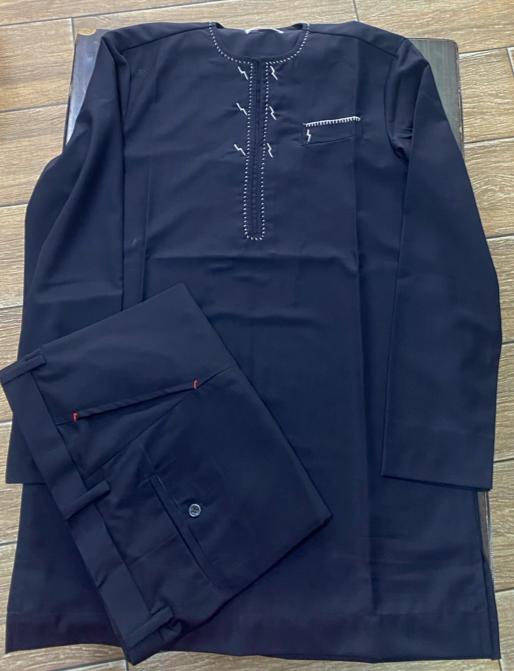 Elegant Senator Super-Cent Embroidered Set for Men