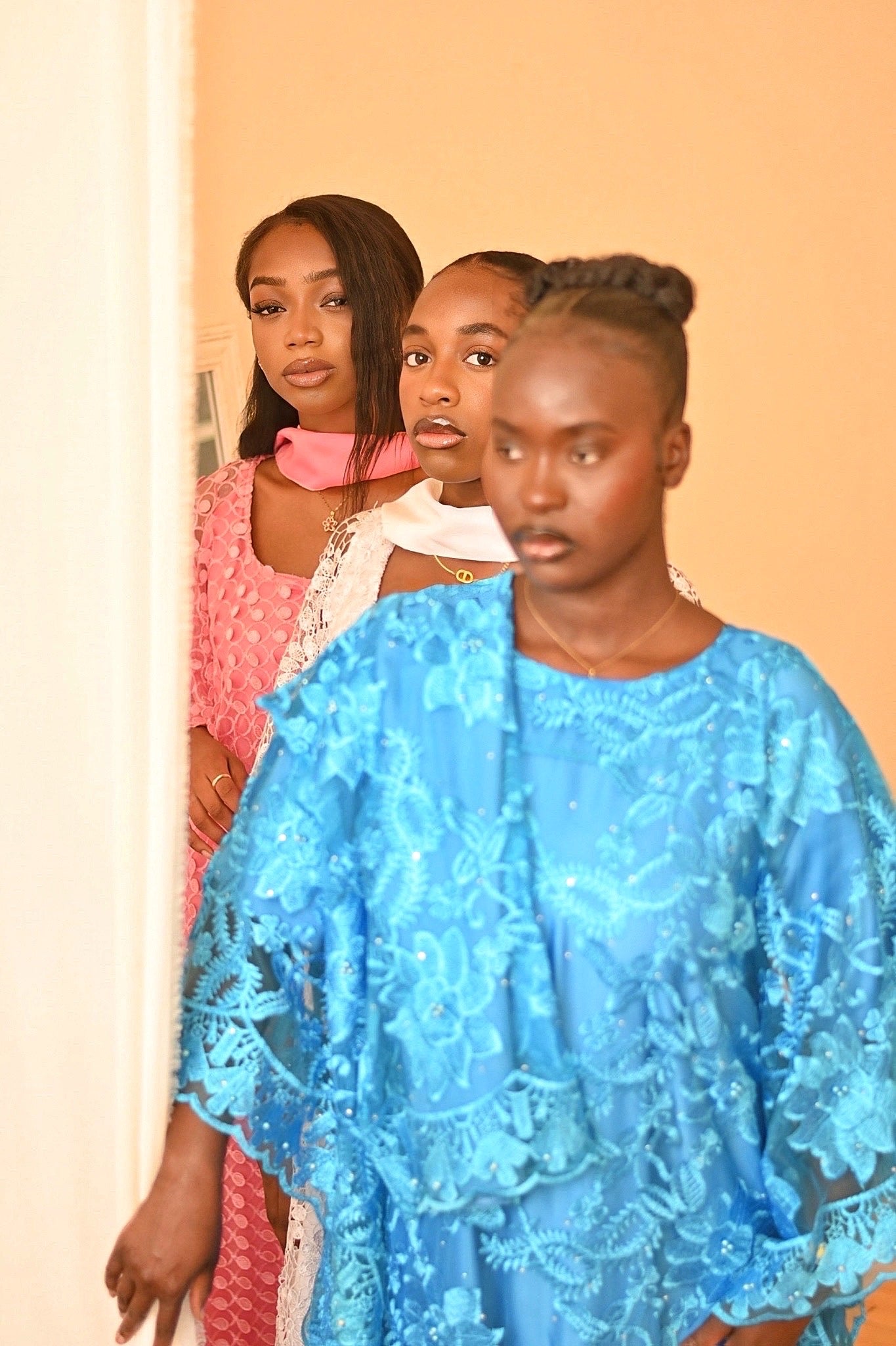 Luxury Hand Made Lace dress Boubou Custom