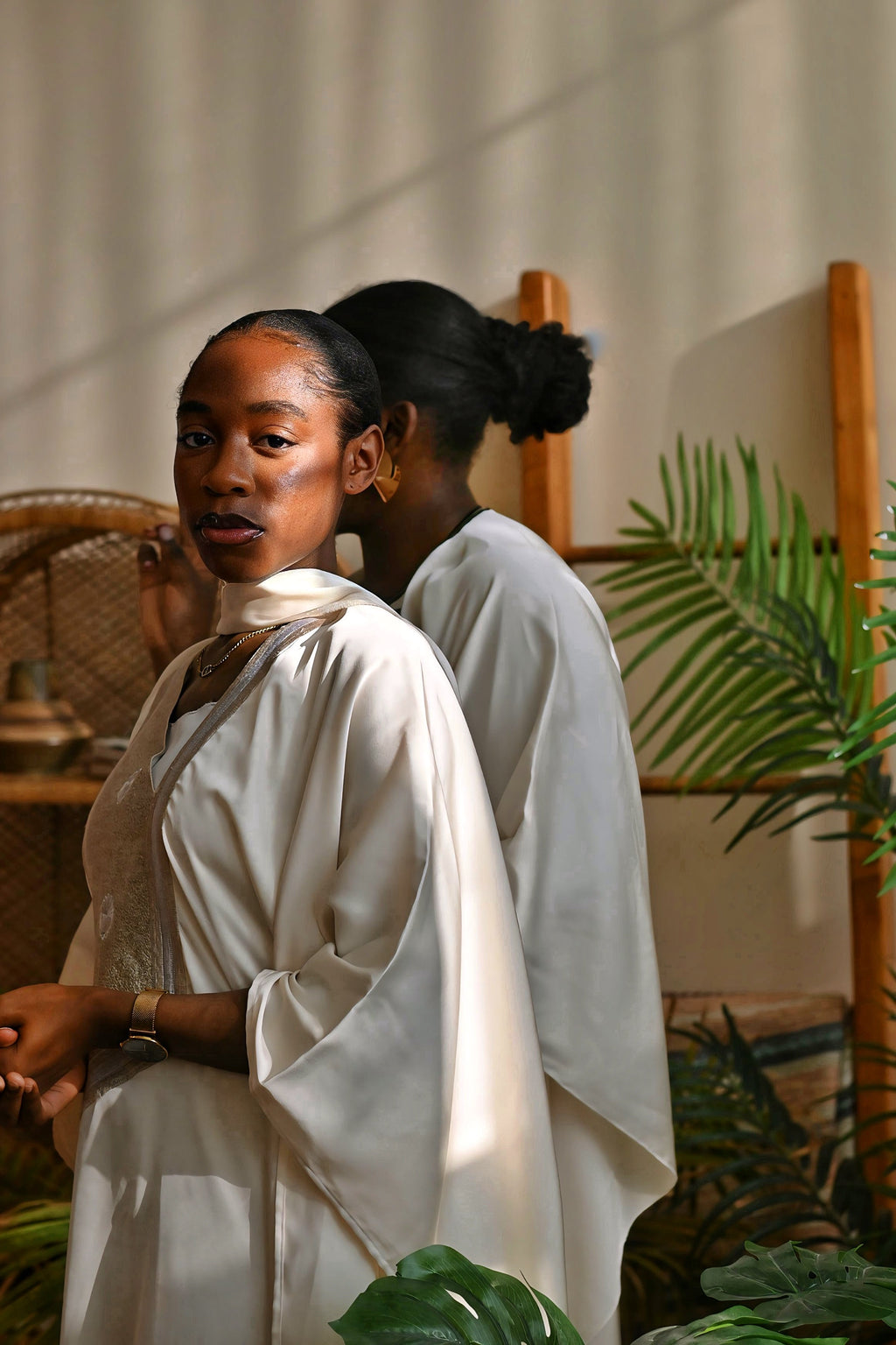 Silk Embroidered Dresses