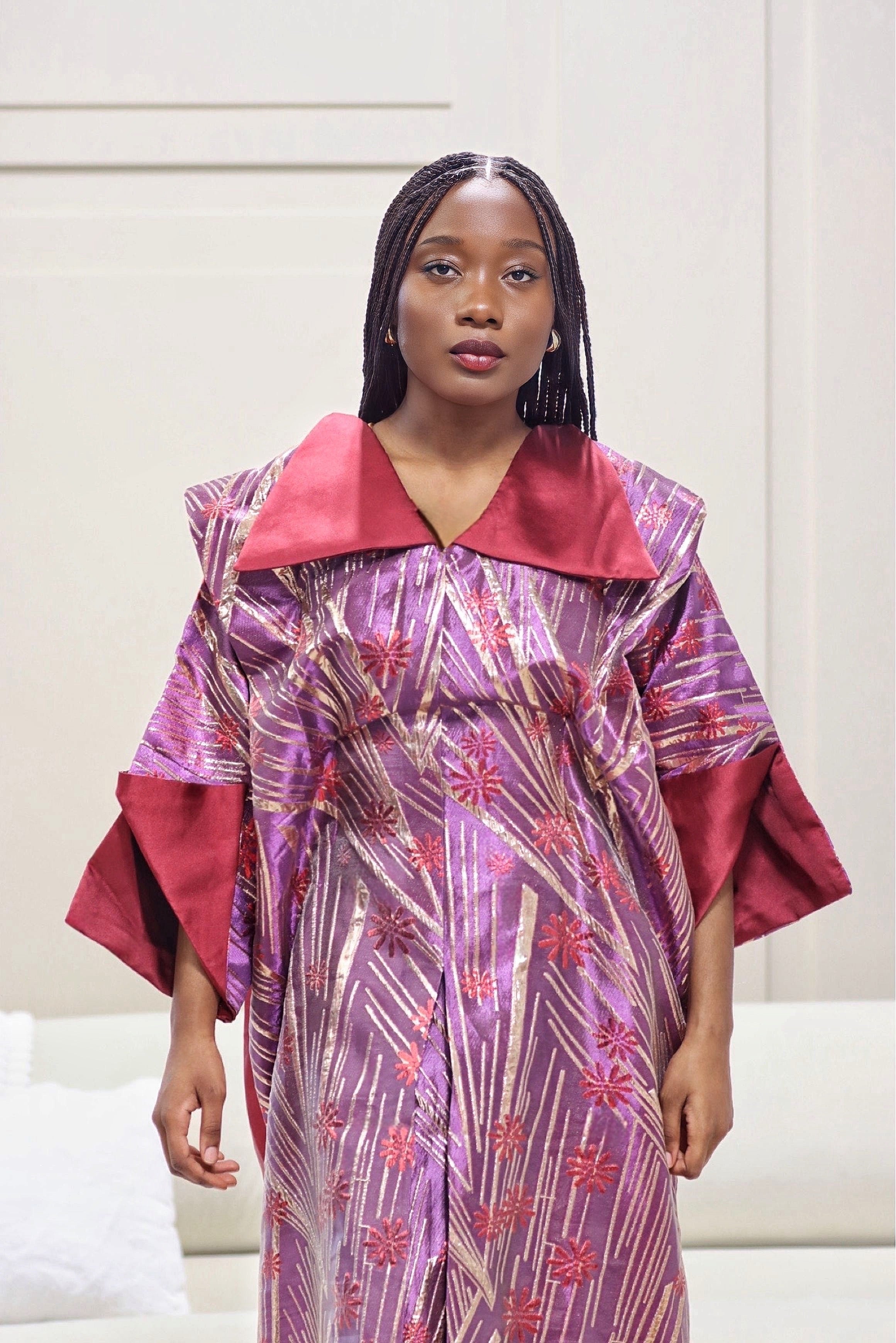 Luxury Brocade Dress